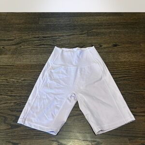 Alphalete Purple Bike Shorts for Active Comfort